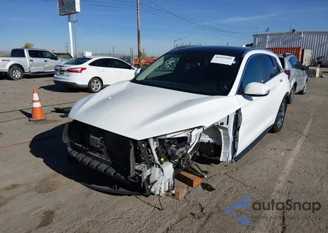 2019 Infiniti Qx50 Luxe z USA, uszkodzony, nr VIN 3PCAJ5M32KF132328